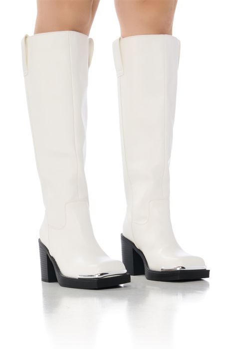 AZALEA WANG BAKLAVA WHITE BOOT